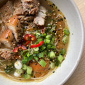 Clare Knivett's cooksnap of when they made Crispy Pork Belly Ramen.