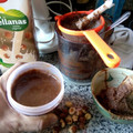 El cooksnap de Guiyermo Martinez cuando hizo Nutella casera saludable.