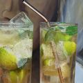 El cooksnap de Yvette cuando hizo Mojito Spritz.
