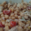 El cooksnap de Jonatan cuando hizo Ensalada de garbanzos con pollo y mayonesa al pimentón.