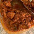 El cooksnap de Delia Herrera cuando hizo Pollo indio al masala sin tacc.