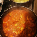 El cooksnap de Rodrigo Aguila cuando hizo Guatitas (callos) de la tía Juani.
