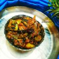 Shrabani Biswas Patra's cooksnap of when they made মাছের মাথা দিয়ে পুঁইশাক ছ্যাঁচড়া (macher matha diye puisak chachra recipe in Bengali).