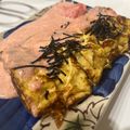 tmasa3's cooksnap of when they made 居酒屋気分♡だし巻き卵のたらこマヨソース.