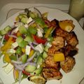 rehan Hanz's cooksnap of when they made Vickys Lemon & Dill Salmon Skewers GF DF EF SF NF.
