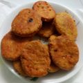 Sanchita Das's cooksnap of when they made Besan mathri.