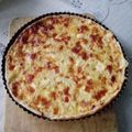 El cooksnap de Verónica cuando hizo Tarta de cebolla y queso.