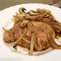 Miss J的德國小廚房 的 奶油洋蔥蘑菇黑胡椒豬排 cooksnap
