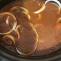 rhonda.l.dubose's cooksnap of when they made Salisbury steak.
