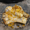 El cooksnap de Javi Siles Conejo cuando hizo Escalfado de muslitos de pollo en Olla GM modelo H.