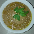El cooksnap de Duphi cuando hizo Hummus de habas de soja germinada con tahini 2 cereales.