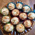 El cooksnap de Valeria Bargas cuando hizo Muffins de jamón y queso.