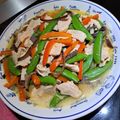 Linda Lin 的 甜豆夾炒蝦仁 cooksnap