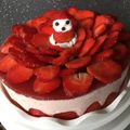 Cooksnap của Mai Ly khi họ làm theo món Strawberry cheese cake - Bánh kem dâu tây phô mai