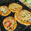 Anu Archana's cooksnap of when they made Peri Peri Paneer Pizza.