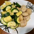 Julia Huang 的 奶油櫛瓜干貝 cooksnap