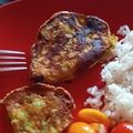 El cooksnap de Stefania Espinoza cuando hizo Hamburguesa de Zapallo italiano y Zanahoria.