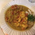Bevie's cooksnap of when they made Coconut shrimp curry *SKINNY*.