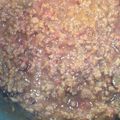 El cooksnap de mercedes ca cuando hizo Salsa bolognesa.