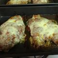 Brian Kelly's cooksnap of when they made Awesome Chicken Parm!.