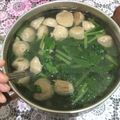 Cooksnap dari Cindy Silvia untuk resep Sayur Bening Sawi Hijau dan Bakso