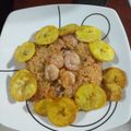 El cooksnap de Jineth Marcela Guerra cuando hizo Arroz con camarones.