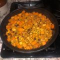 billsee's cooksnap of when they made Moroccan Chicken, Apricot and Almond tagine.