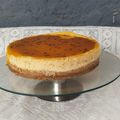 El cooksnap de Carolina CASTRO cuando hizo Cheesecake con baño de maracuyá.