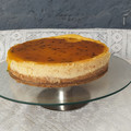 El cooksnap de Carolina CASTRO cuando hizo Cheesecake con baño de maracuyá.