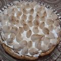 El cooksnap de M. J. cuando hizo Tarta de crema de calabaza y merengue.
