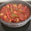 El cooksnap de Becky cuando hizo Conejo frito con tomate y pimientos de Murcia.