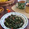 Cooksnap dari Lucy Gani (Tiger Kitchen) untuk resep Tumis Daun Singkong Teri / Oseng Daun Singkong