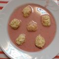 Marta Hegyi Cooksnap-ja, amikor elkészítette a(z) Eperkrémleves túrógombóccal receptet.