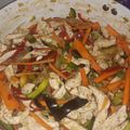 El cooksnap de Micaela Agnese cuando hizo Verduras salteadas con pechuguitas de pollo.
