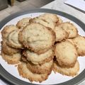 Sonia's cooksnap of when they made Eggless coconut cookies.