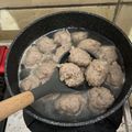 Cooksnap dari Safaatun Nurul Latifah untuk resep Bakso sapi renyah kenyal kres kres
