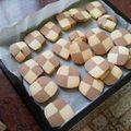汐落雨 的 格子餅乾 cooksnap