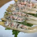 El cooksnap de Irene-Guirao cuando hizo Espárragos rellenos.