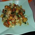 Cooksnap en yu ar semasa beliau membuat Ayam Goreng Kunyit.