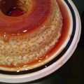 El cooksnap de Luisina cuando hizo Flan clásico argentino.