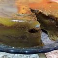 El cooksnap de ISA cuando hizo Dulce de Batata con chocolate.