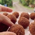 Cooksnap de Claudia quando cozinhou Croquetes de Presunto com Batata.