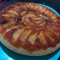 El cooksnap de Florencia Natalie cuando hizo Torta de manzana invertida.