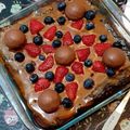 El cooksnap de Margarita Hisaki cuando hizo Brownie chocolate y nuez.