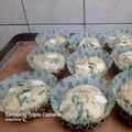 Cooksnap dari Nina Dawson untuk resep Muffin Keju Bayam Gurih