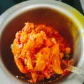 tiya का कुकस्नैप जब उन्होंने आलू मटर सब्ज़ी (aloo matar sabzi recipe in Hindi) बनाया था।