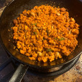 El cooksnap de Eduardo Agudo Alba cuando hizo Migas manchegas.