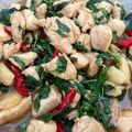 Cooksnap dari Nurrahmawati Aulia Ismail untuk resep Pad krapao gai (ผัดกระเพราไก่) - tumis ayam kemangi Thailand