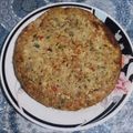 El cooksnap de Morawsky cuando hizo Tortilla de papa rallada, sesos y cebolla.