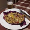 El cooksnap de Rodolfo Bassi 🇦🇷 🇮🇹 cuando hizo Tarta de verduras, carne y queso. (Base de Repollo).